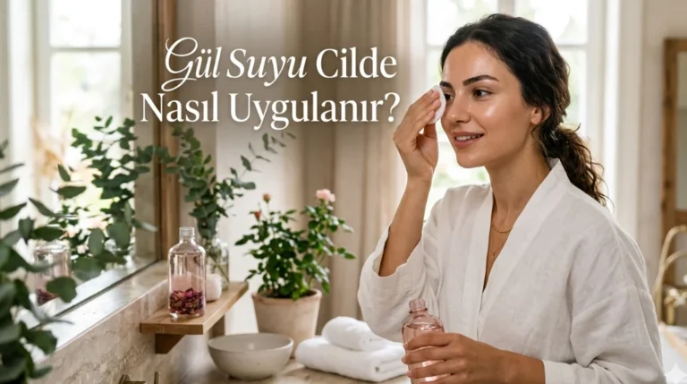 gül suyu cilde nasıl uygulanır